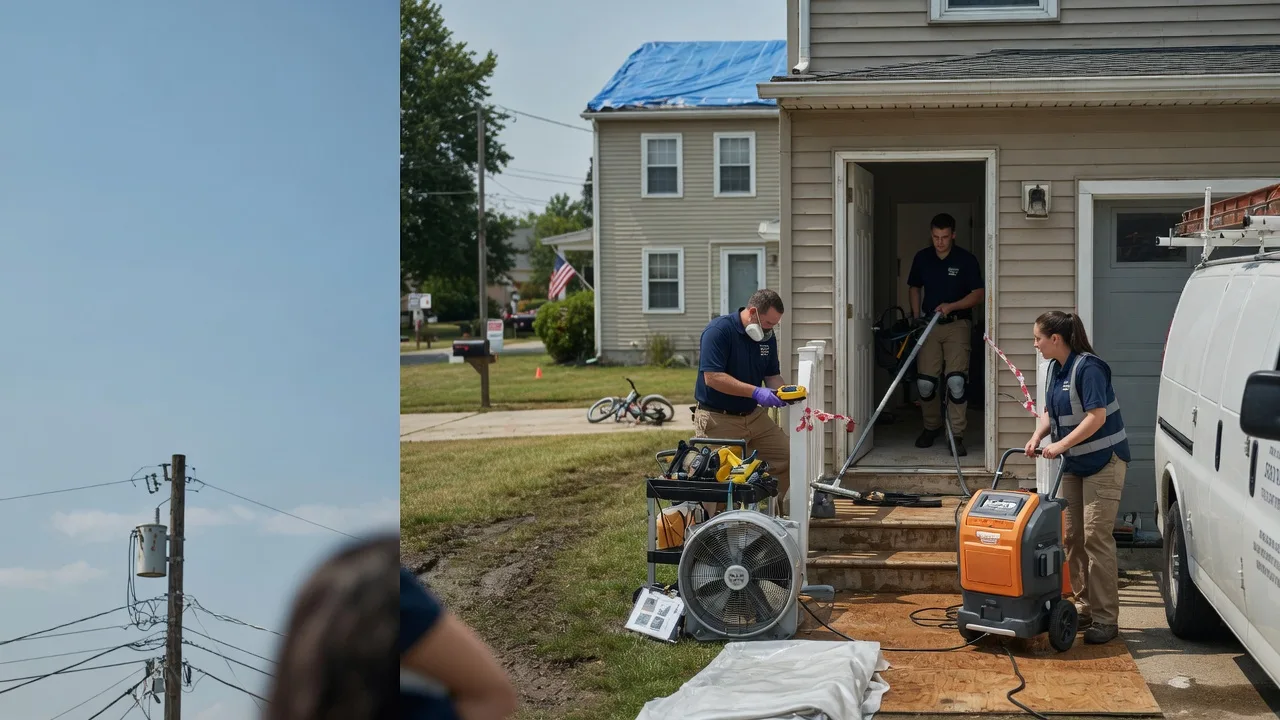 Water Damage Repair in Liberty Center, IA near me